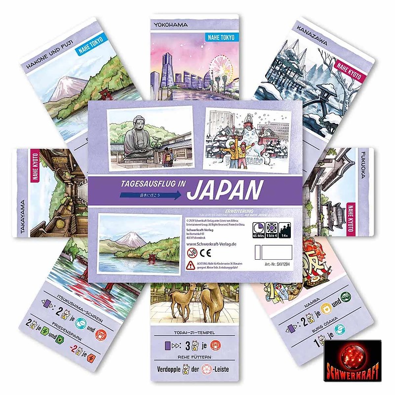 Auf Nach Japan: Tagesausflug Rueckseite