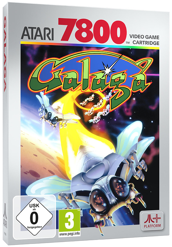 Atari Galaga Cover