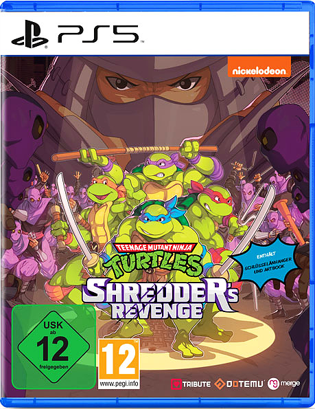Teenage Mutant Ninja Turtles: Shredder's Revenge Cover