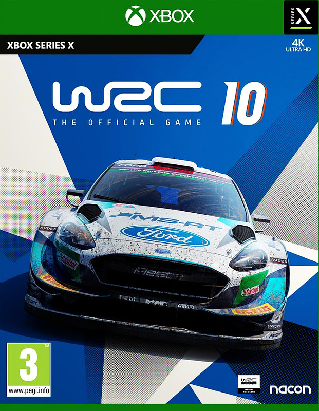 WRC 10 (PEGI) Cover