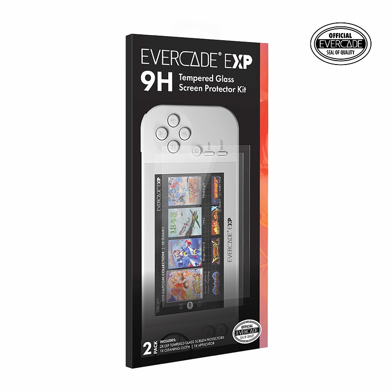 Blaze Evercade EXP Tempered Glass Cover