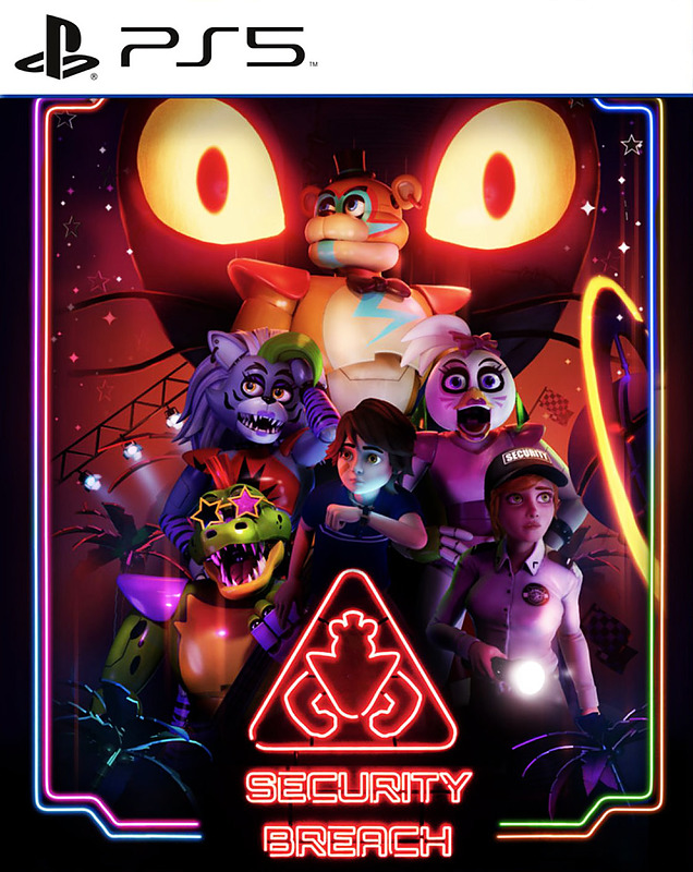 Five Nights at Freddy's : Security Breach (PEGI) Cover