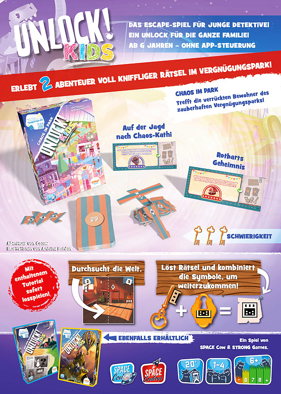 Unlock! - Kids Chaos im Park Rueckseite