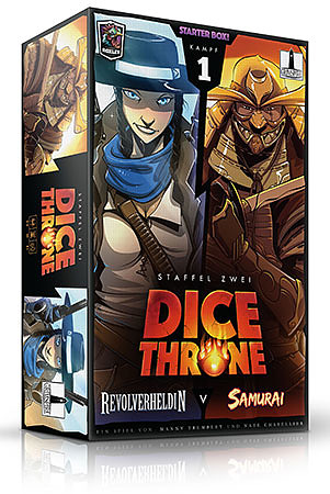 Dice Throne: Revolverheldin vs. Samurai Cover