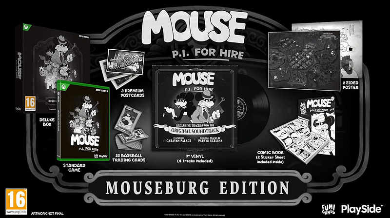 Mouse: P.I. for Hire Mouseburg Edition (PEGI) Rueckseite