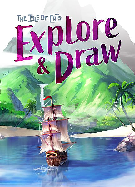 The Isle of Cats Explore & Draw (Englisch) Cover