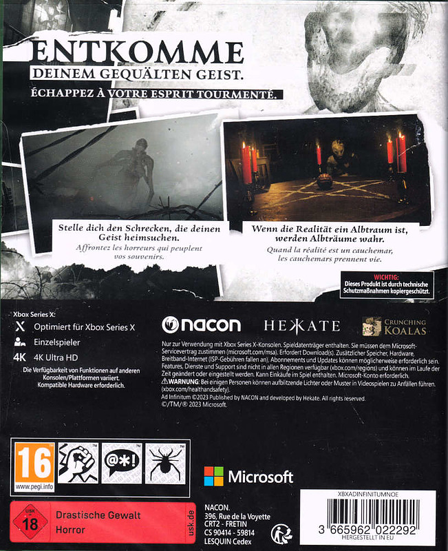 Ad Infinitum Rueckseite