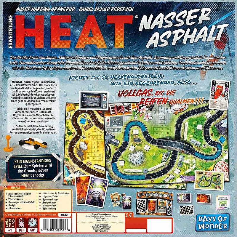 Heat: Nasser Asphalt Erweiterung Rueckseite