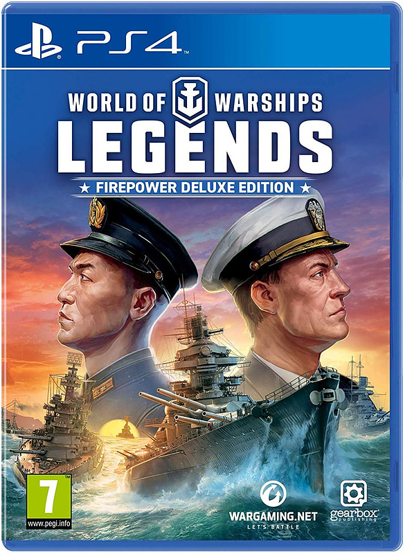 World of Warships Legends Firepower Deluxe Edition Cover