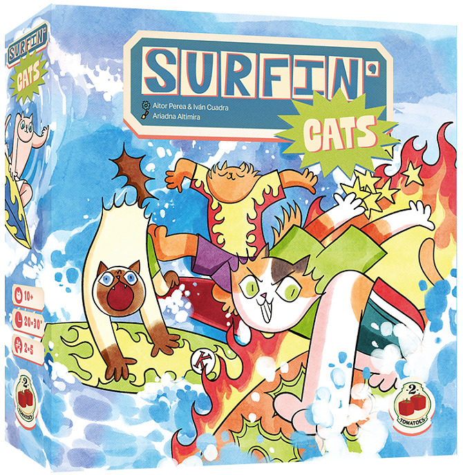 Surfin Cats Cover