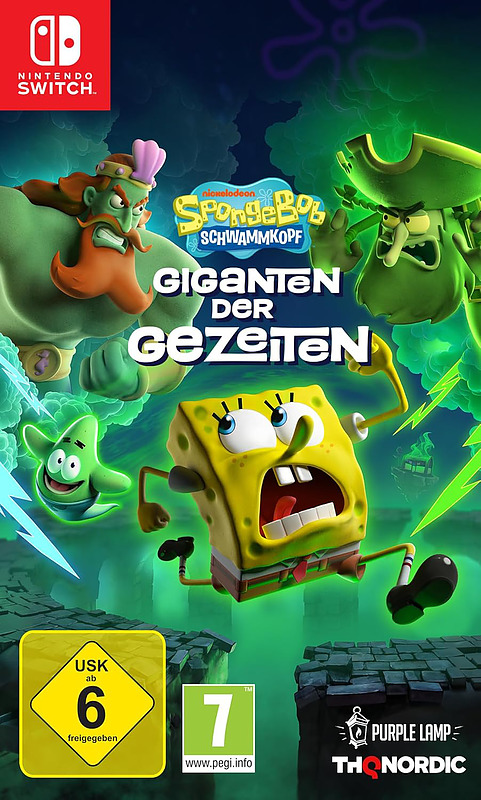 SpongeBob SquarePants: Giganten der Gezeiten (CiB) Cover