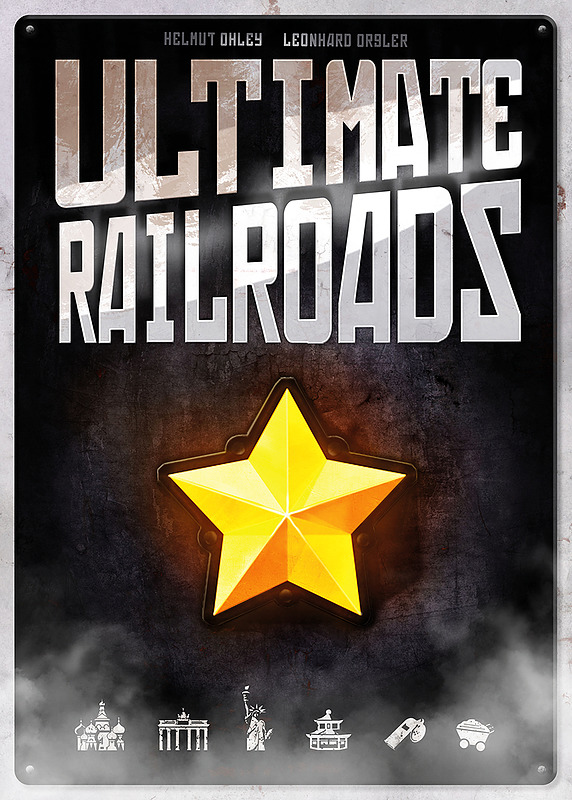 Ultimate Railroads 2-4 Spieler, Spieldauer ca. 40-180 Minuten Cover