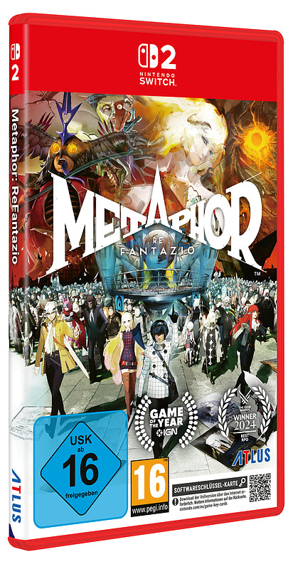 Metaphor: ReFantazio Day 1 Steelbook Edition Cover