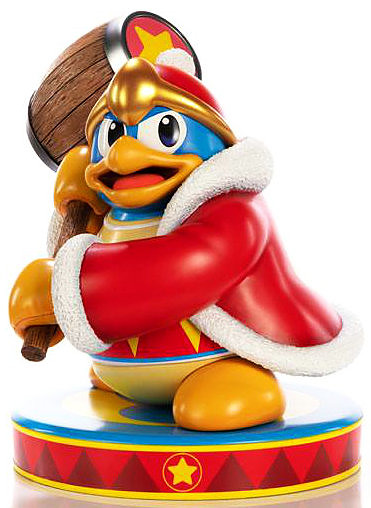 Kirby Statue King Dedede Rueckseite