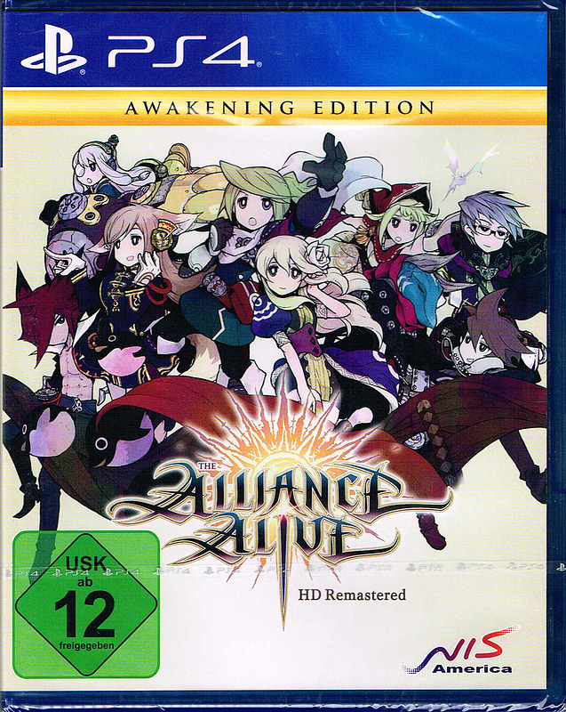 The Alliance Alive HD Remastered Awakening Edition Cover