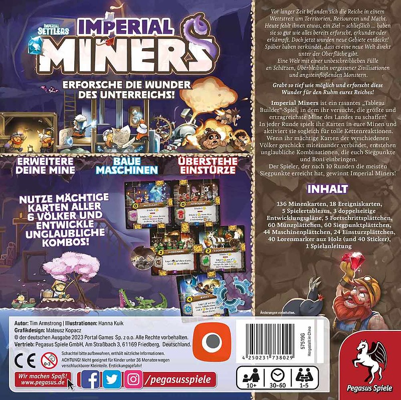 Imperial Miners Rueckseite