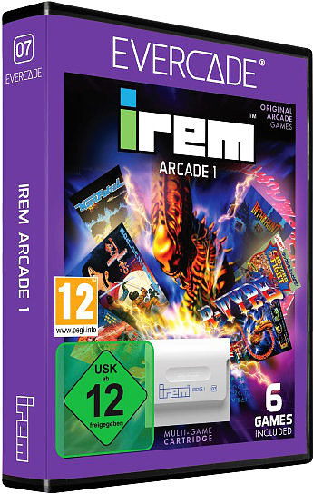Blaze Evercade IREM Arcade Collection 1 Cover