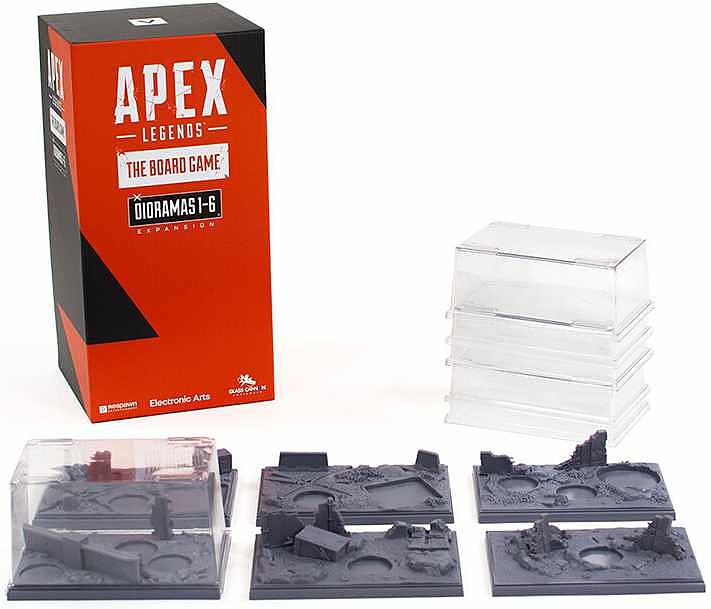 Apex Legends - Das Brettspiel: Diorama 1-6 Rueckseite