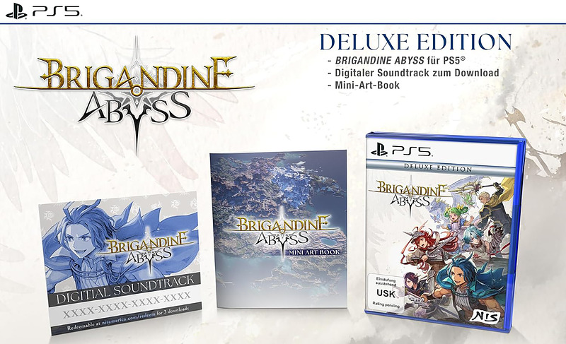 Brigandine Abyss Deluxe Edition Rueckseite