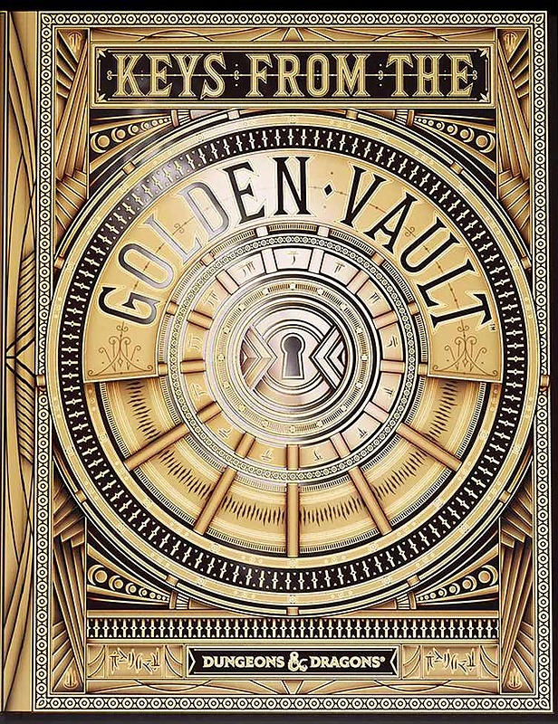 D&D: Keys from the Golden Vault Alt Cover Cover