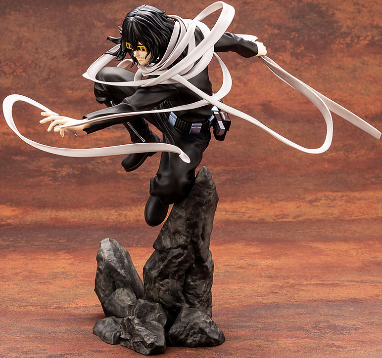 My Hero Academia ARTFXJ Statue 1/8 Shota Aizawa Rueckseite