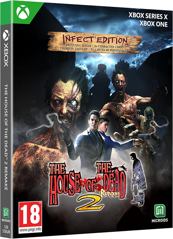 House of the Dead 2: Remake Infect Edition (PEGI) Cover