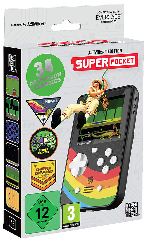 Blaze Evercade Activision Super Pocket Cover