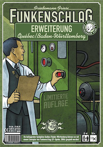 Funkenschlag: Quebec / Baden-Württemberg Cover