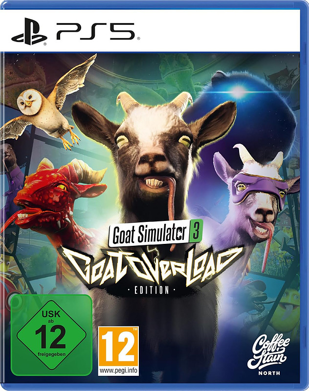 Goat Simulator 3 Goat Overload Edition Cover
