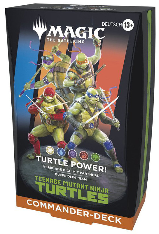 MTG - TMNT Commander Display (DE) Cover