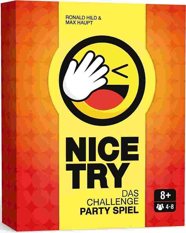 Nice Try - Das Challenge Party Spiel Cover
