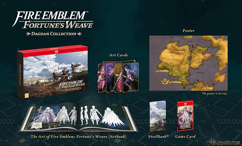 Fire Emblem: Fortune's Weave Dagdanische Edition (PEGI) Cover