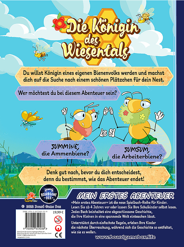 Mein erstes Abenteuer: Die Königin des Wiesentals Rueckseite