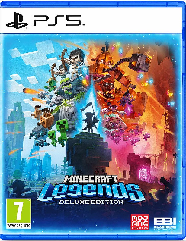Minecraft Legends Deluxe (PEGI) Cover