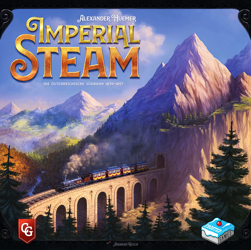 Imperial Steam - Die österreichische Südbahn 2-4 Spieler, Spieldauer ca. 60-120 Minuten Cover