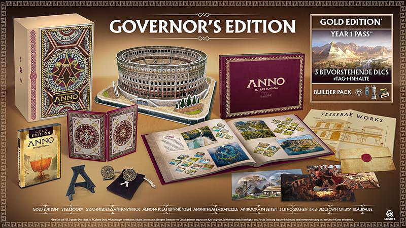 Anno 117: Pax Romana Governor´s Edition Cover