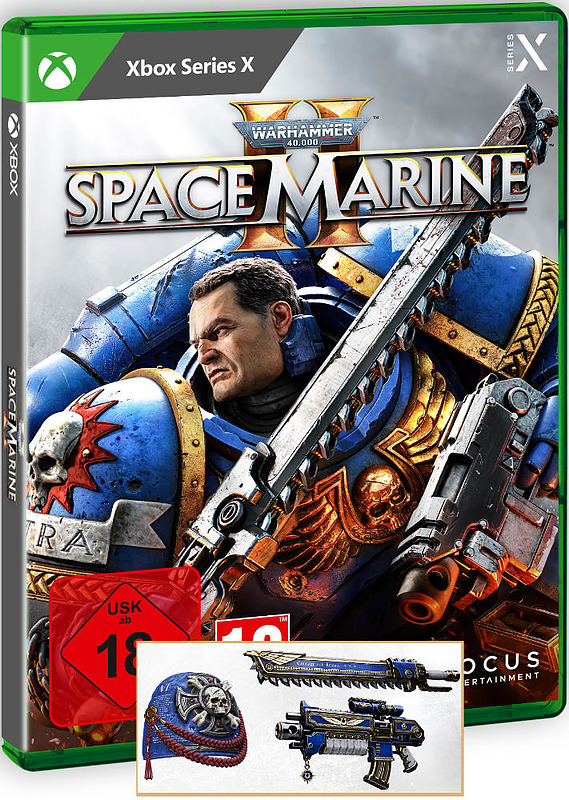 Warhammer 40.000: Space Marine 2 + Bonus Cover