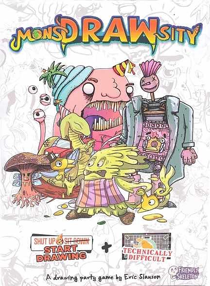 MonsDRAWsity: Shut Up Start Drawing & Technical Difficulty (Englisch) Cover
