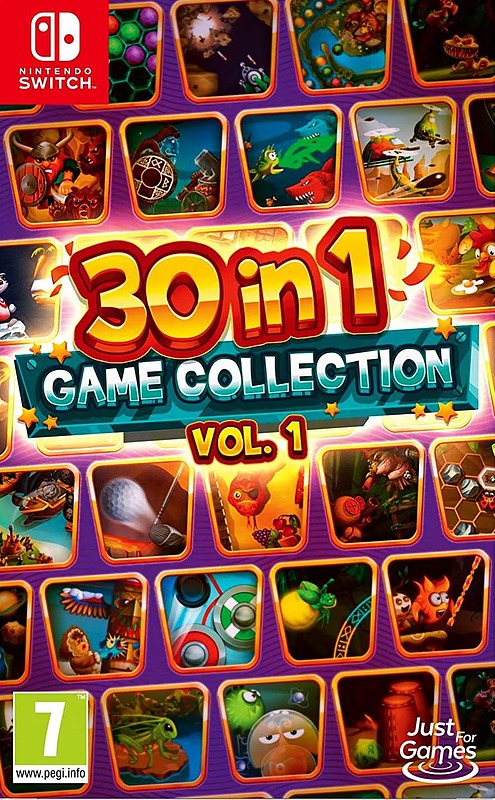 30 In 1 Game Collection Vol1 (PEGI) Cover