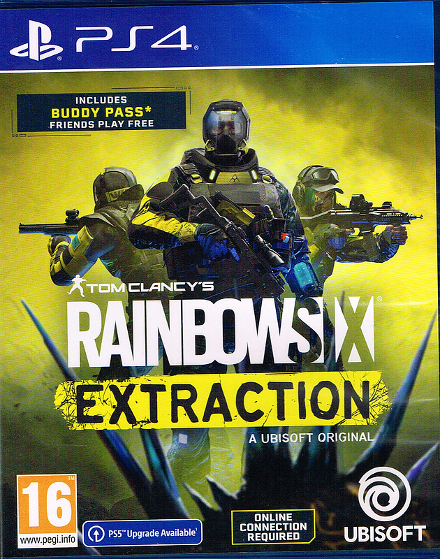 Rainbow Six Extraction (AT-PEGI) Cover
