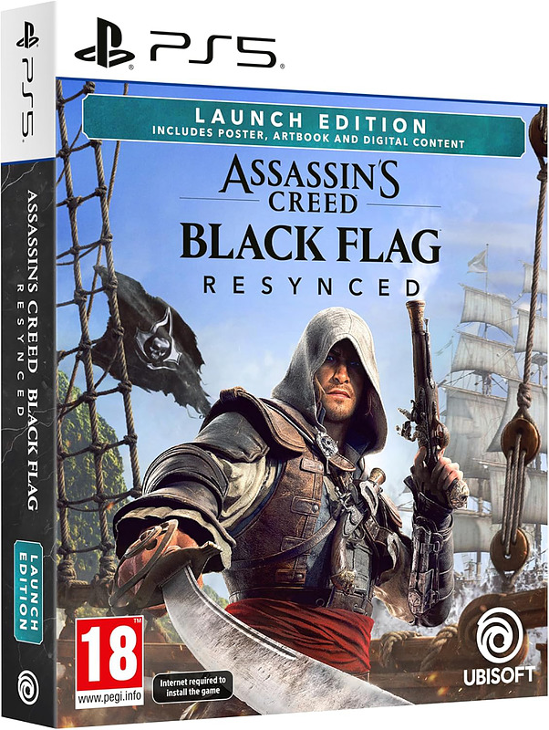 Assassin's Creed Black Flag Resynced Launch Edition Cover