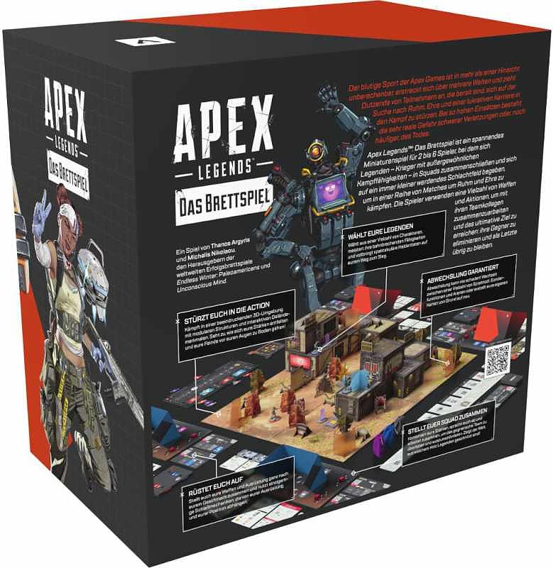 Apex Legends - Das Brettspiel Rueckseite