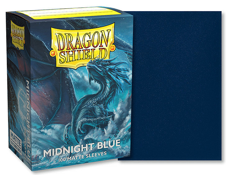 Dragon Shield Matte - Midnight Blue Cover