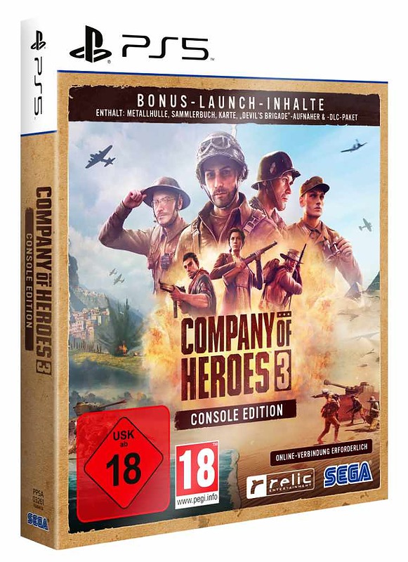 Company of Heroes 3 Launch Edition + 5 Boni Cover
