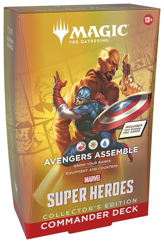 MTG - Marvel Super Heroes Col. Com. Avengers EV Cover