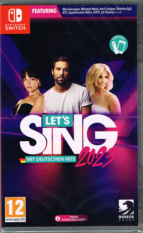 Let's Sing 2023 German Version (AT-PEGI) Cover