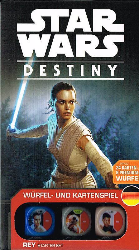 Star Wars: Destiny Rey Starterset Cover