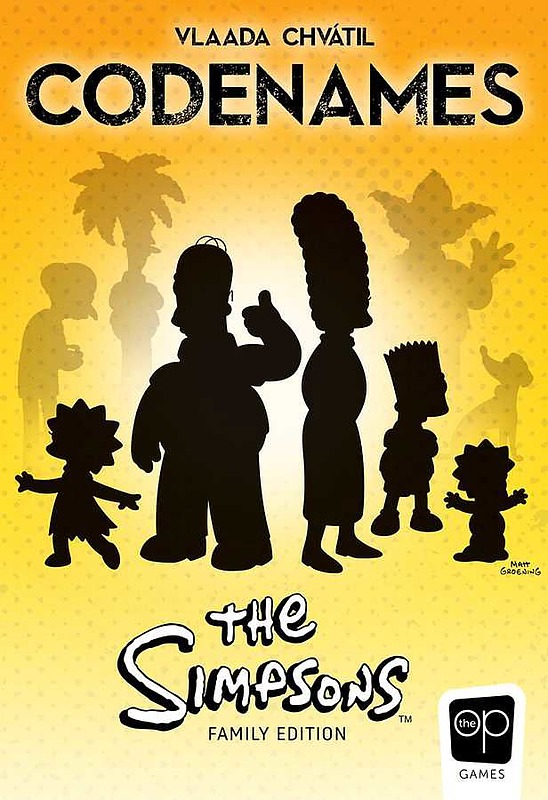 Codenames Simpsons (Englisch) Cover