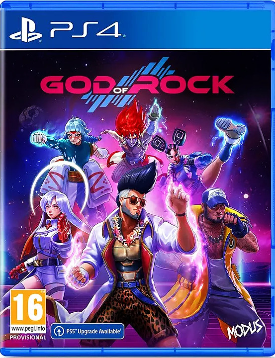 God of Rock (PEGI) Cover