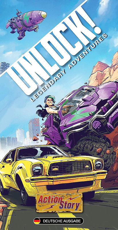 Unlock! Action Story Cover